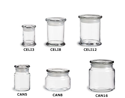 Candle Jars with Lids
